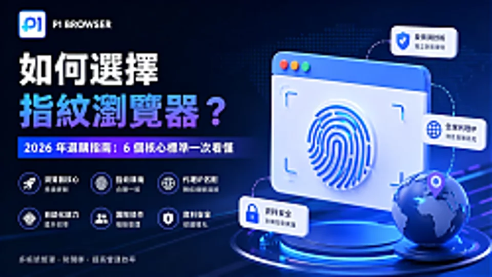 如何选择指纹浏览器?2026 年选购指南:6 个内核标准一次看懂