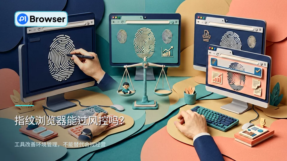 指紋瀏覽器能通過風控嗎?從識別機制、使用情境到合規風險分析