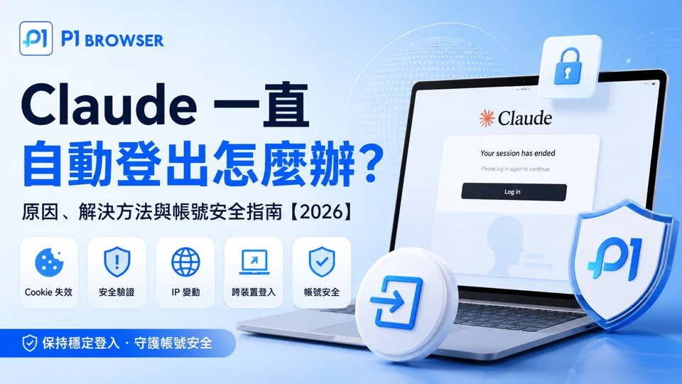 Claude 一直自动注销怎么办?原因、解决方法与账号安全指南【2026】
