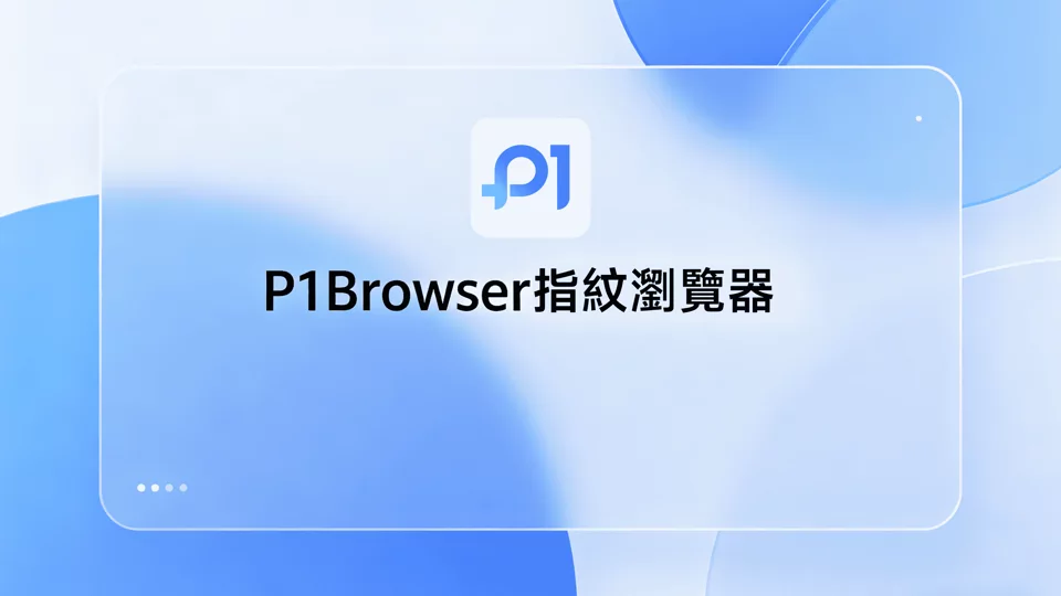 P1Browser 指纹浏览器|数十万用户认可的多账号安全工具