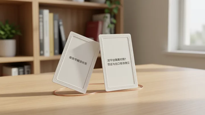 TikTok Shop与Shopify双平台隔离配置对照的可视化示意