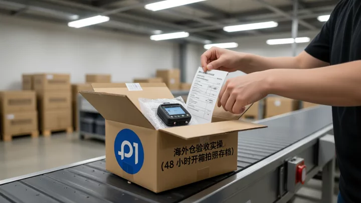 海外倉驗收環節:退貨包裹開箱檢查與拍照存檔