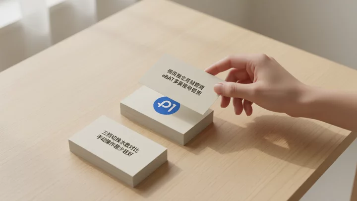 三档账号规模对应的每日手动切换次数递减：2-3家、4-6家、7家以上分别控制在4次、8次、12次以内