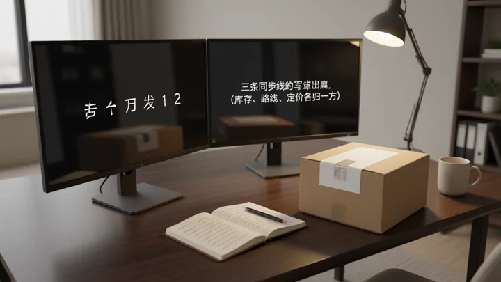 雙屏工作台:庫存同步與定價配置的兩條線並排管理