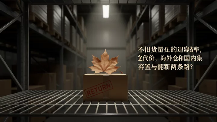 海外仓中积压的退货件等待处理或弃置