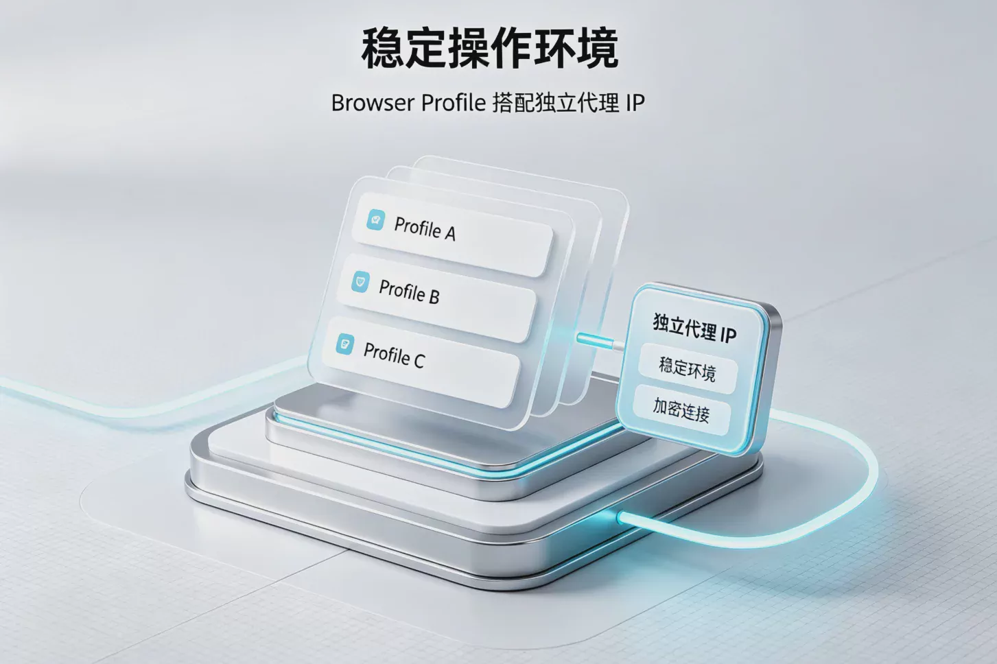 Browser Profile paired with an independent proxy IP