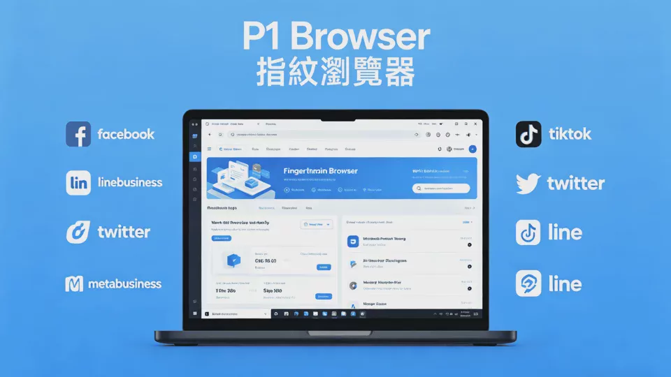 P1Browser 專業設定與防關聯 官方建議手冊