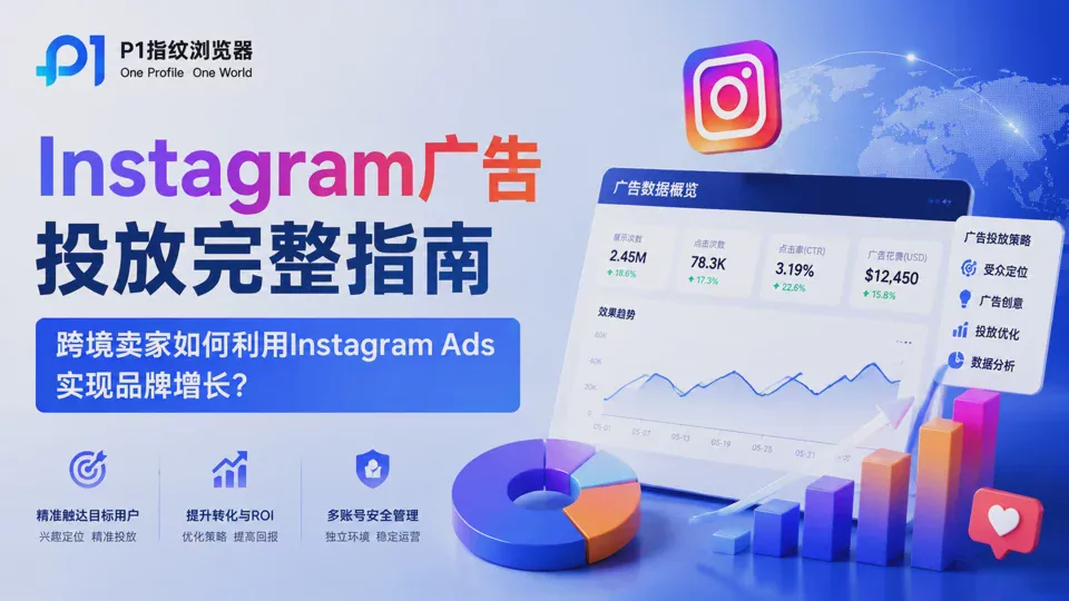 Instagram广告投放完整指南:跨境卖家如何利用Instagram Ads实现品牌增长?