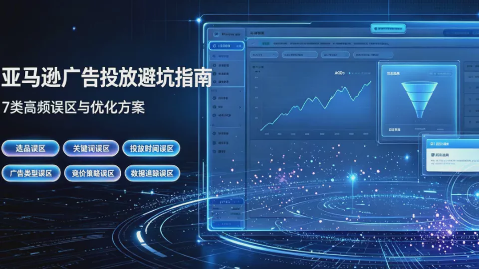 亚马逊广告投放避坑指南:7 类高频误区与优化方案