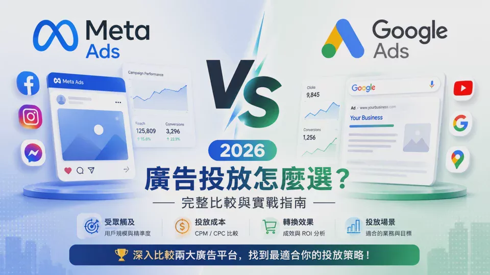 Meta Ads vs Google Ads: How to Choose Your Advertising Platform in 2026? A Complete Comparison and Practical Guide