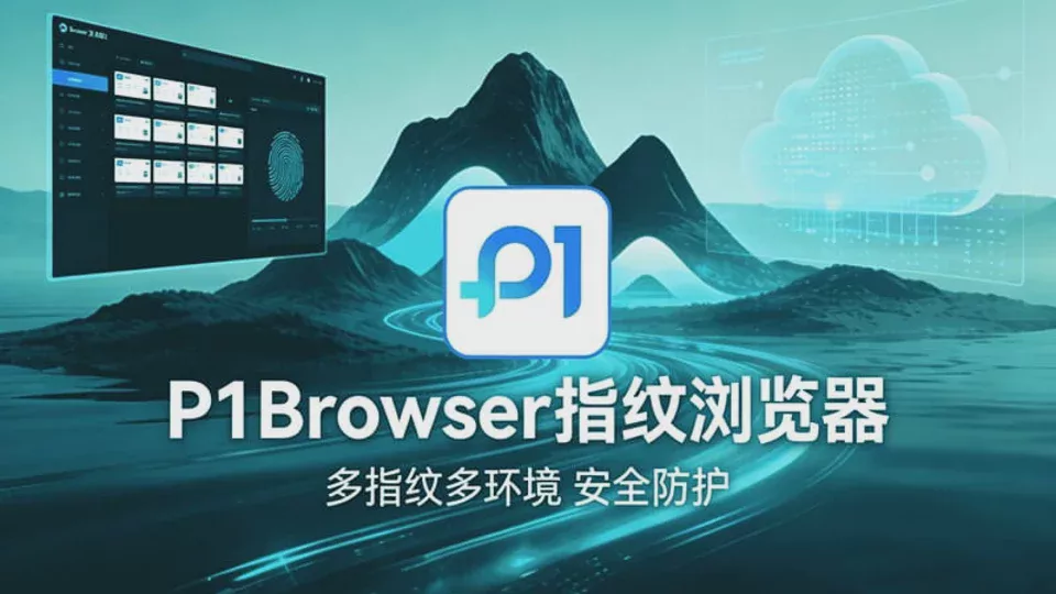 P1Browser 全新升级:指纹仿真精度再提升,多账号防关联进入新阶段