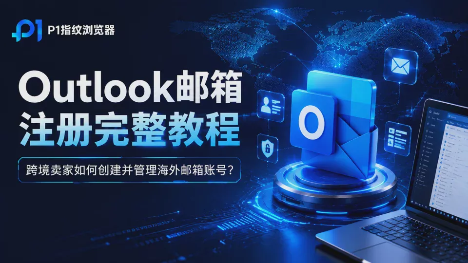 Outlook邮箱注册完整教程:跨境卖家如何创建并管理海外邮箱账号?