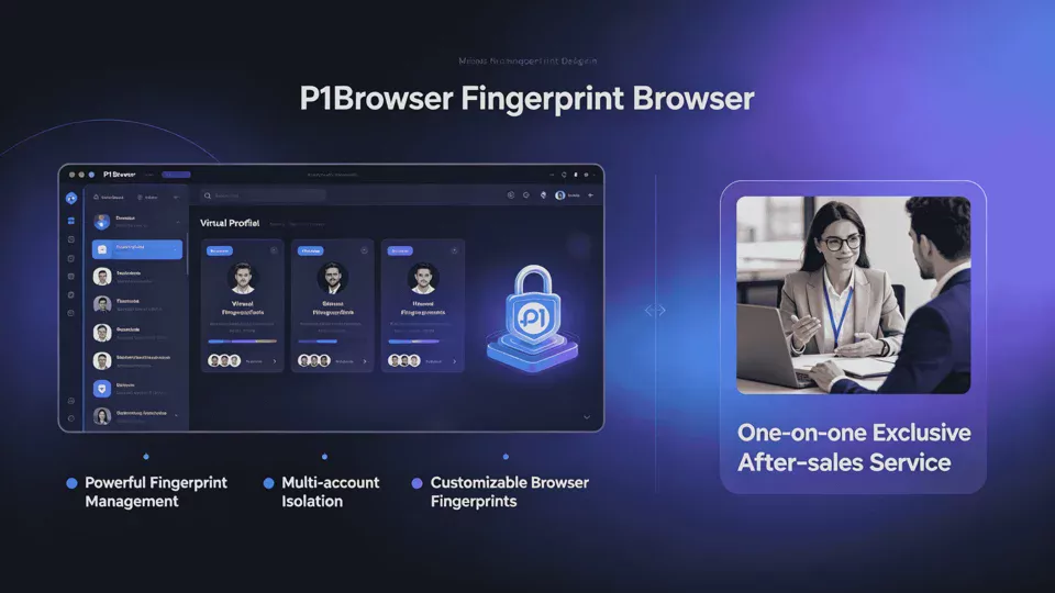 2026 Top-Tier P1Browser Fingerprint Browser with Full-Featured, Maximum Performance and Dedicated One-on-One After-Sales Support