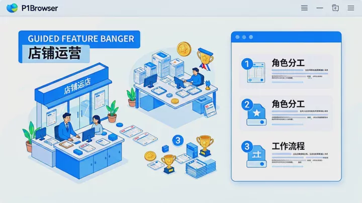 跨境电商多账号管理:用浏览器隔离技术安全运营多个店铺的策略 内容要点示意图