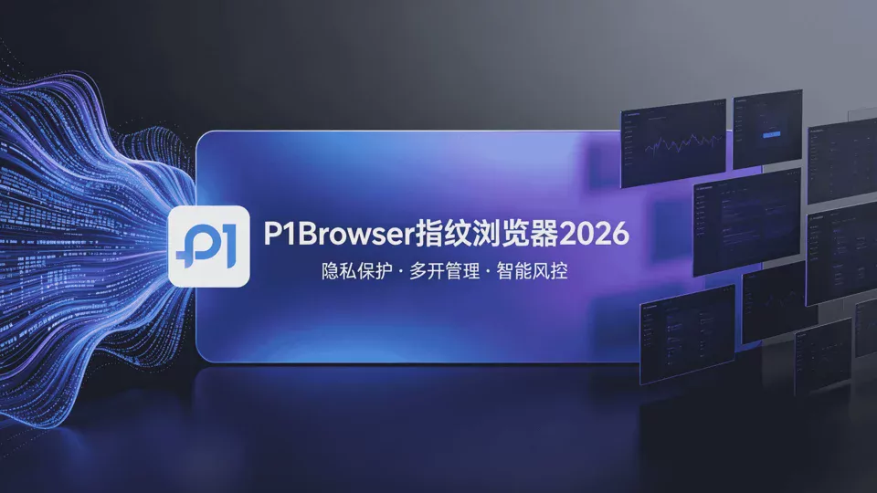2026 新版 P1 指纹浏览器(P1Browser)|跨境多账号合规运营神器