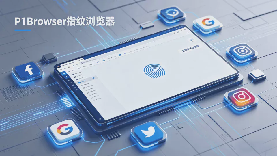 P1Browser Antidetect Browser | Dedicated to Overseas Social Media TikTok/Instagram/Facebook