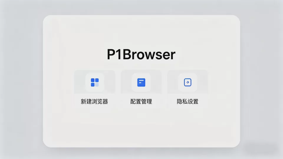 P1Browser 进阶使用指南:指纹优化与多窗口协同技巧