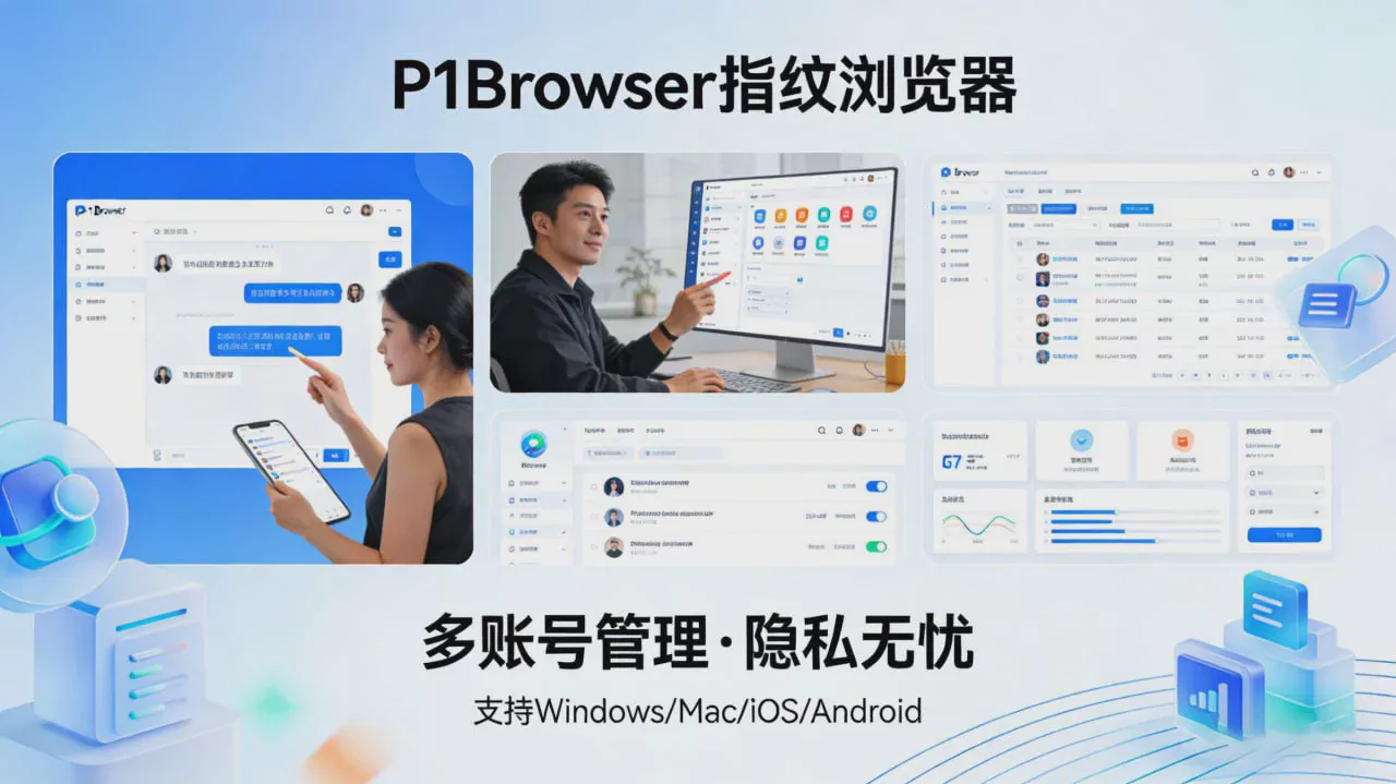 Shopify/Shopee_多店被风控?P1Browser_独立指纹_+_IP_双重隔离 图1 Shopify/Shopee_多店被风控?P1Browser_独立指纹_+_IP_双重隔离 图1