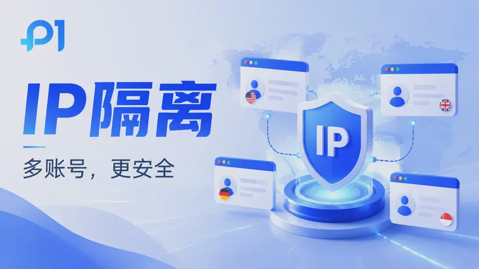 IP隔离是什么?指纹浏览器如何实现多账号安全管理?